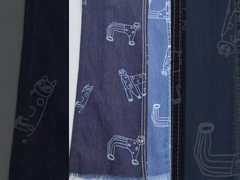 Tejido de algodón 100% de jeans para niños