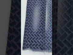 Tejido de algodón, poliéster y jeans