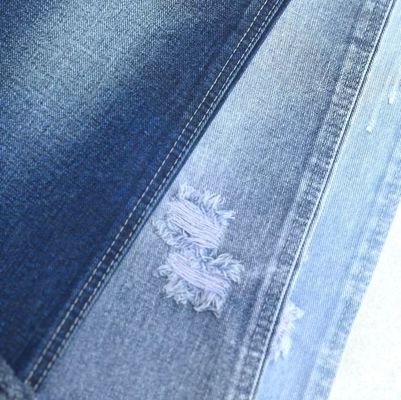 Peso pesado tradicional 100 tejido de algodón denim 13.3 oz azul oscuro