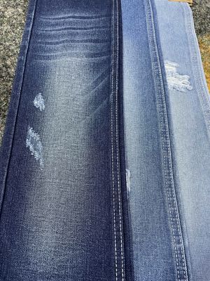 comprar 68% Algodón 10X7 Tejido de mezclilla de algodón rígido para pantalones de novio o vaqueros de mujer online manufacture