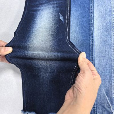 comprar Tejido vaquero de algodón poliéster estilo SARGA, color AZUL OSCURO, JSD3245, 9.4OZ, para vaqueros de moda online manufacture