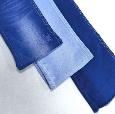 comprar 148-150cm Verano Cielo Azul Satén Estiramiento Tejido Denim Algodón 70% Poliéster 28% Spandex 2% online manufacture