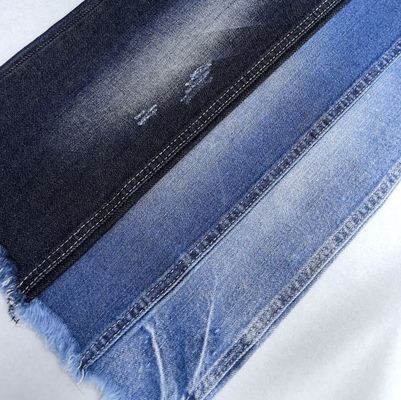 comprar Mujer o Niños Jean de algodón Spandex Denim Tejido ligero de peso Warp Slub Sof Mano online manufacture