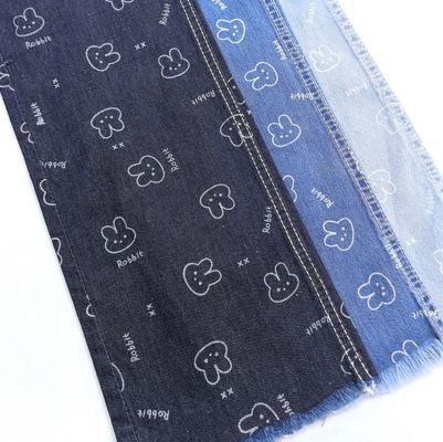 comprar Niños jeans chaqueta camisa de tela impresa hermoso conejo 6 oz de denim online manufacture
