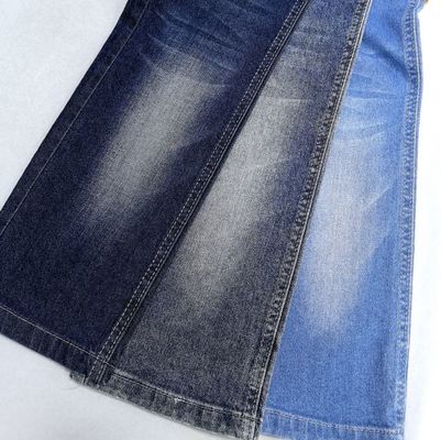 comprar 99% algodón 1% Spandex algodón Spandex tejido de denim azul oscuro 8.6 oz a prueba de contracción online manufacture