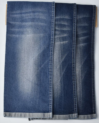 comprar Políester de algodón resistente a la contracción SPANDEX azul oscuro tela de denim QY1022 8.8 oz online manufacture