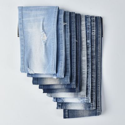 comprar Tela de poliéster de algodón resistente a la contracción, de tipo SPANDEX DENIM QY017-1 online manufacture