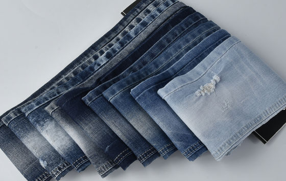 comprar Tela de algodón resistente a la contracción de poliéster de SPANDEX denim QY037-1 online manufacture