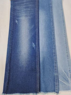 comprar 10 oz de tejido de algodón poliéster de denim con 10 * 21/40 Construcción para pantalones de denim online manufacture