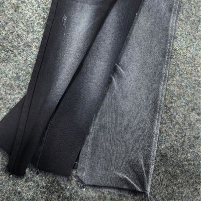 comprar Tejido vaquero negro/negro de algodón, poliéster y spandex JSD3078A 10 Oz online manufacture