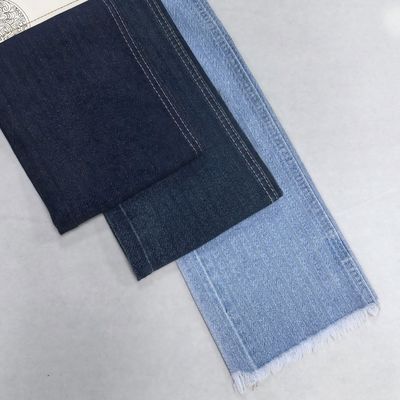 comprar 10 oz de color azul oscuro Jacquard de tejido de denim de estiramiento libre para jeans o abrigo en stock Fabricación en línea