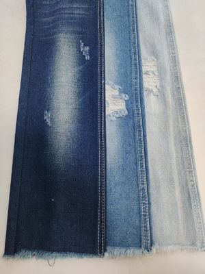 comprar Tejido de algodón poliéster denim con 10 * 7 Construcción JSD3116 11.1oz online manufacture