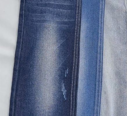 comprar Estiramiento Estiramiento medio Tejido de denim azul oscuro de 11,4 oz JSD3042 con 8OE*16/70TR Número de hilos y estiramiento online manufacture