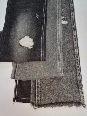 comprar 62% Algodón Tejido Denim No Elástico NEGRO/BLANCO Con Construcción 10x7 Para Jeans online manufacture