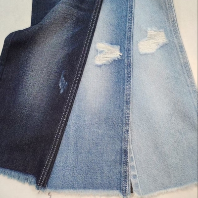 comprar Tejido de algodón poliéster denim no elástico estilo TWILL 75% algodón JSD3306 para ropa de moda online manufacture