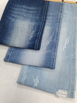 comprar Tejido denim de poliéster de algodón sin estiramiento DARK INDIGO JSD3226 para jeans de verano estilo de ropa TWILL online manufacture