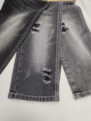 comprar Estilo transpirable TWILL tejido denim sin estiramiento negro/negro JSD3226A para jeans ropa vintage online manufacture