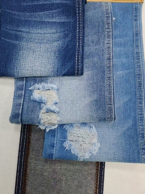 comprar Tejido denim de algodón poliéster con construcción 10*10 JSD3329 no elástico para vaqueros de mujer o pantalones boyfriend online manufacture