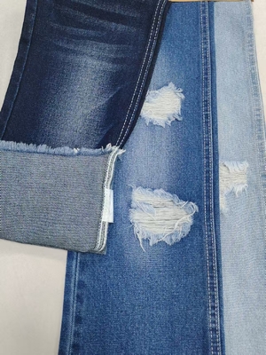 comprar 90% de algodón peso pesado INDIGO oscuro Denim Tejido de poliéster rayón JSD3359 para jeans o denim online manufacture