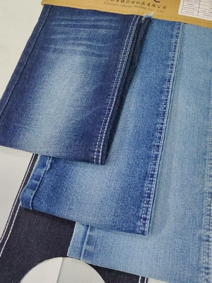 comprar Tejido vaquero de poliéster rayón súper elástico estilo TWILL 56% algodón para vaqueros online manufacture