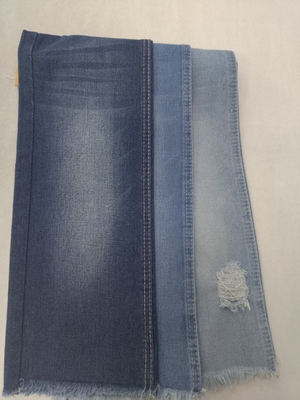 comprar 64.2% algodón 10,8 oz No elástico algodón poliéster Rayón oscuro INDIGO 178-180 cm Tejido denim 10 * 7 JSD3134 online manufacture