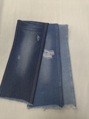 comprar 80% Algodón Sin elástico Algodón Poliéster Viscosa INDIGO OSCURO Tejido vaquero de 180cm  10*7 JSD3198-1 online manufacture