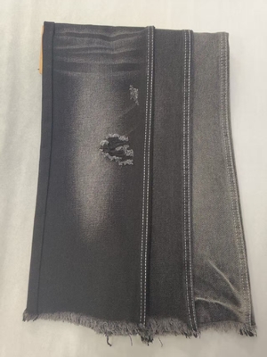 comprar Sarga estilo Sin elástico 75.2%%Algodón Algodón Poliéster Rayón NEGRO/NEGRO 180cm Tejido denim  10*7 JSD3135A-R online manufacture