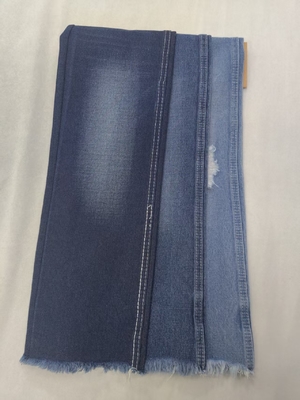 comprar No es elástico 73%% algodón algodón poliéster oscuro INDIGO 178-180 cm tejido denim 10*7 JSD3135R online manufacture