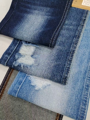 comprar Bajo encogimiento 80% de algodón TWILL tela de jeans de estilo a granel teñido oscuro INDIGO JSD3396 para mujeres jeans o pantalones de niños online manufacture