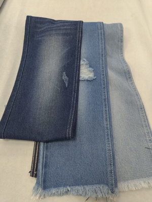 comprar 90% Algodón 10% Poliéster Tejido Denim de Peso Pesado 11oz Índigo Oscuro online manufacture