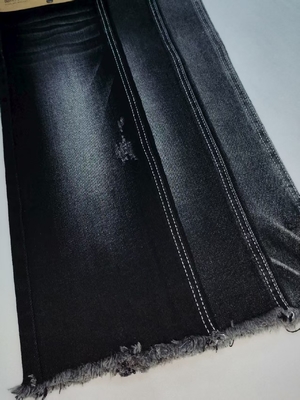 comprar Estiramiento completo 74% algodón NEGRO/NEGRO estilo de twill Tejido denim JSD3035A traje de niños jeans o pantalones de mujer online manufacture