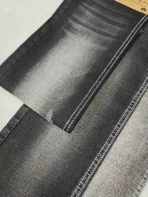 comprar Tejido denim de sarga elástica alta NEGRO/NEGRO con construcción 8*16/70 JSD3216A para vaqueros de mujer u hombre online manufacture