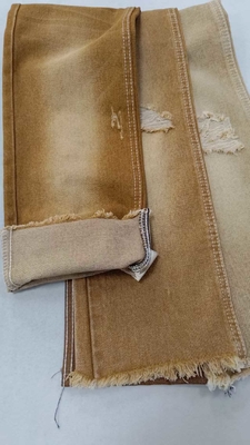 comprar Calidad de alta calidad de 11 oz de derecho Twill Khaki 10x7 sin tejido elástico de denim JSD3022K para jeans de moda online manufacture