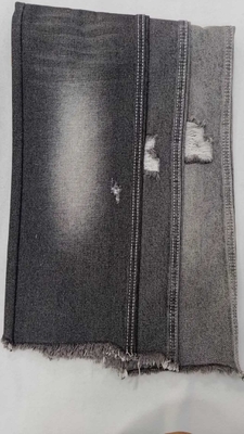 comprar Excelente tejido vaquero de sarga derecha de 11.3oz NEGRO/BLANCO 10x7 180cm Sin elástico JSD3022B para vaqueros de moda online manufacture