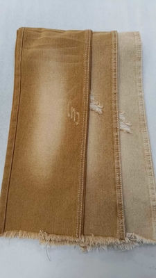 comprar 10.6oz Twill izquierdo oscuro KHAKI 10x7 con ancho completo 180cm sin tejido elástico de denim JSD3023DK al por mayor online manufacture