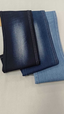 comprar 14oz AZUL OSCURO con ancho completo 153-155cm Tejido vaquero ligero elástico JSD3437-1 para pantalones de moda online manufacture