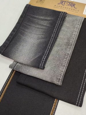 comprar Tejido denim de alta elasticidad de 11oz y gran peso, 180cm de ancho completo, NEGRO/NEGRO, JSD3320A Para Jeans online manufacture