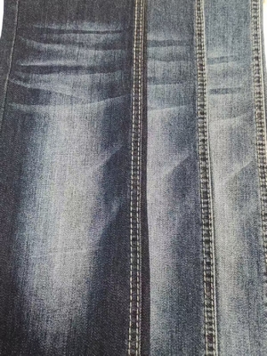 comprar 75% de algodón de alto estiramiento vertical de hilo de bambú de tejido de denim 10 oz para mujeres de jeans online manufacture