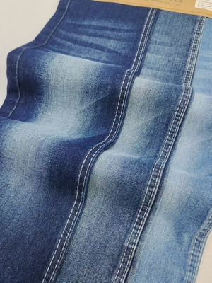 comprar 12S 65% de algodón de alta estiradura de tejido de denim estilo Twill 9.3 oz para las vaqueros de dama online manufacture