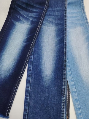 comprar Tejido denim elástico con mezcla de algodón Siro Yarn Cross Slub, 75% algodón, con construcción 10+10/16*55 para vaqueros online manufacture