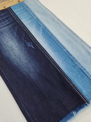 comprar Siro resistente a las arrugas Yarn Cross Slab 85%Tejido de algodón denim 10+10*10/40+70 Construcción JSD3297 Para pantalones vaqueros o chaqueta online manufacture