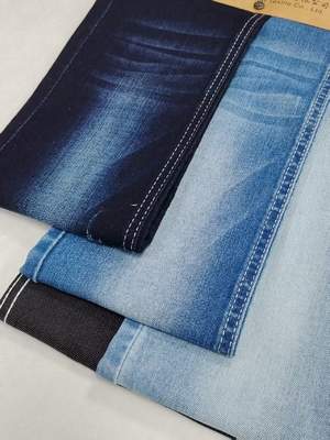 comprar 85% de algodón 13% de poliéster 2% de spandex Siro Yarn Cross Slub 10S DARK INDIGO Tejido de denim JSD3298 Para pantalones vaqueros o chaqueta online manufacture