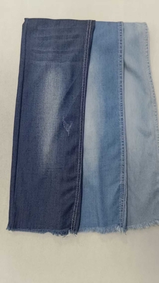 comprar 71% Lycell 5.8 oz Indigo oscuro con anchura completa 69/71 construcción 21+SB21*T400 twill Tejido de denim JSD2037 para mayoristas online manufacture