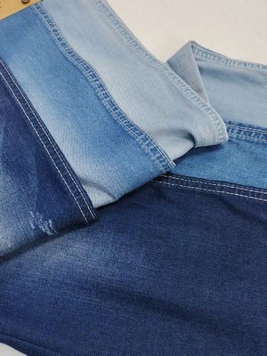 comprar Tejido vaquero elástico de sarga ligera de 6.8 oz, estilo sarga, 69/71'' de ancho completo para vaqueros de verano online manufacture