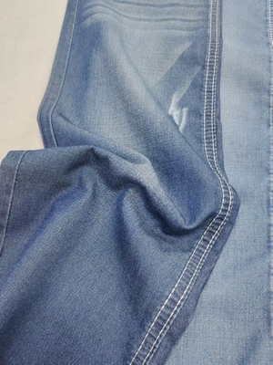 comprar Dark Blue Twill Style 6oz Light Weight 65%Lyocell 35%Tencel Denim Fabric 150cm Full Width JSD2034 For Summer Jeans online manufacture