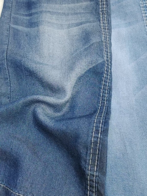 comprar 100% Tencel 4.5oz Tejido vaquero ligero de verano o tejido de mezclilla para camiseta, sin elástico, 180cm de ancho total online manufacture