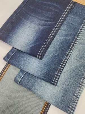 comprar 11.8oz de peso pesado azul gris Super-suave Twill Estilo Estiramiento Tejido de denim 8 * 16/70 Construcción JSD3191G Para hombre pantalones vaqueros traje de invierno otoño online manufacture