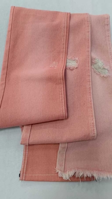 comprar 10.6oz Rosa Vestido izquierdo con ancho completo 180cm construcción 10*7 Tejido de denim JSD3023P para jeans online manufacture