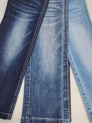 comprar 9.7 oz de hilo de espandéx 65%Tejido de algodón denim 10S resistente a la contracción para los jeans de dama online manufacture