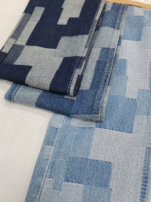 comprar Impreso con cheques irregulares 9.5 oz Peso medio 60% Tejido de algodón de denim para jeans de dama o skit online manufacture